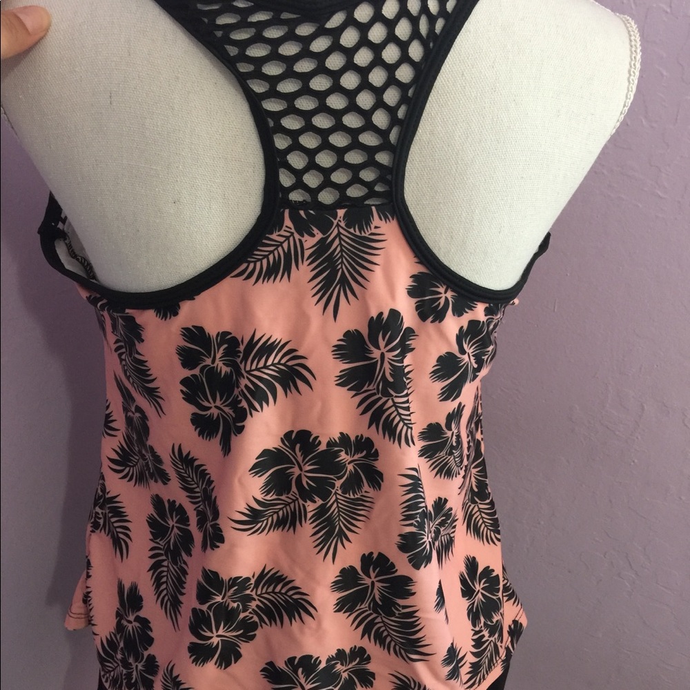 Pink Flower Swim Suit - Picture 6 of 8